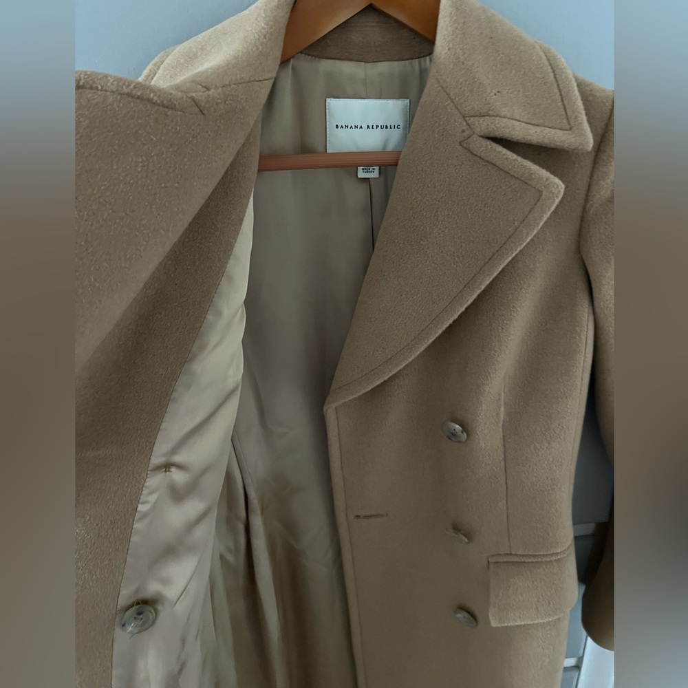 Banana Republic trench style coat